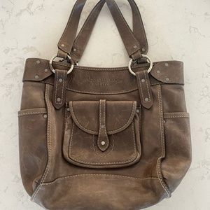 Abercrombie leather bag